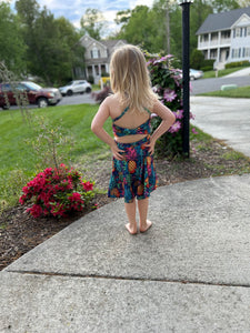 Girls summer bow dress