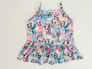 Size 6 cami peplum