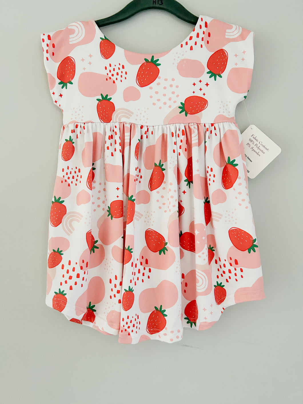 Strawberry dolman dress