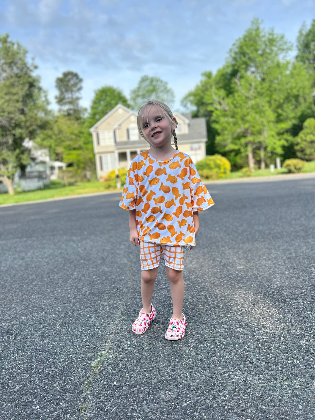 Kids boxy tee