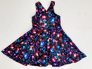 Lights pinafore dress