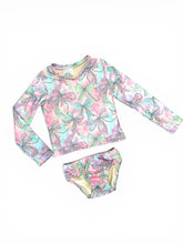 Load image into Gallery viewer, Rash guard and bikini bottoms
