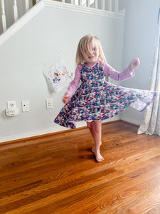 Raglan Twirl Dress