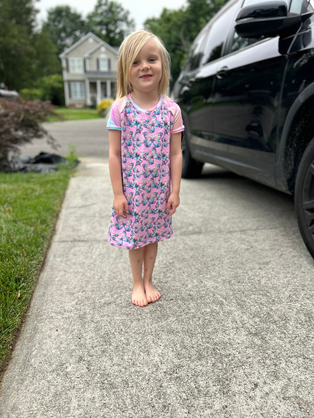 Baseball t-dress