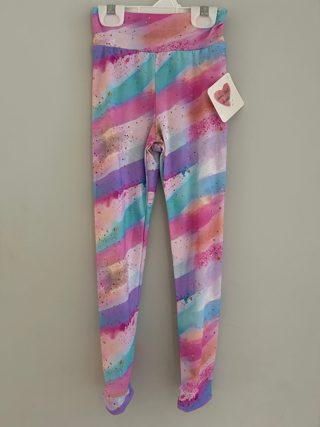 Brushstroke leggings