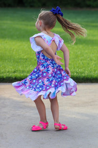 Bow Back Twirl Dress